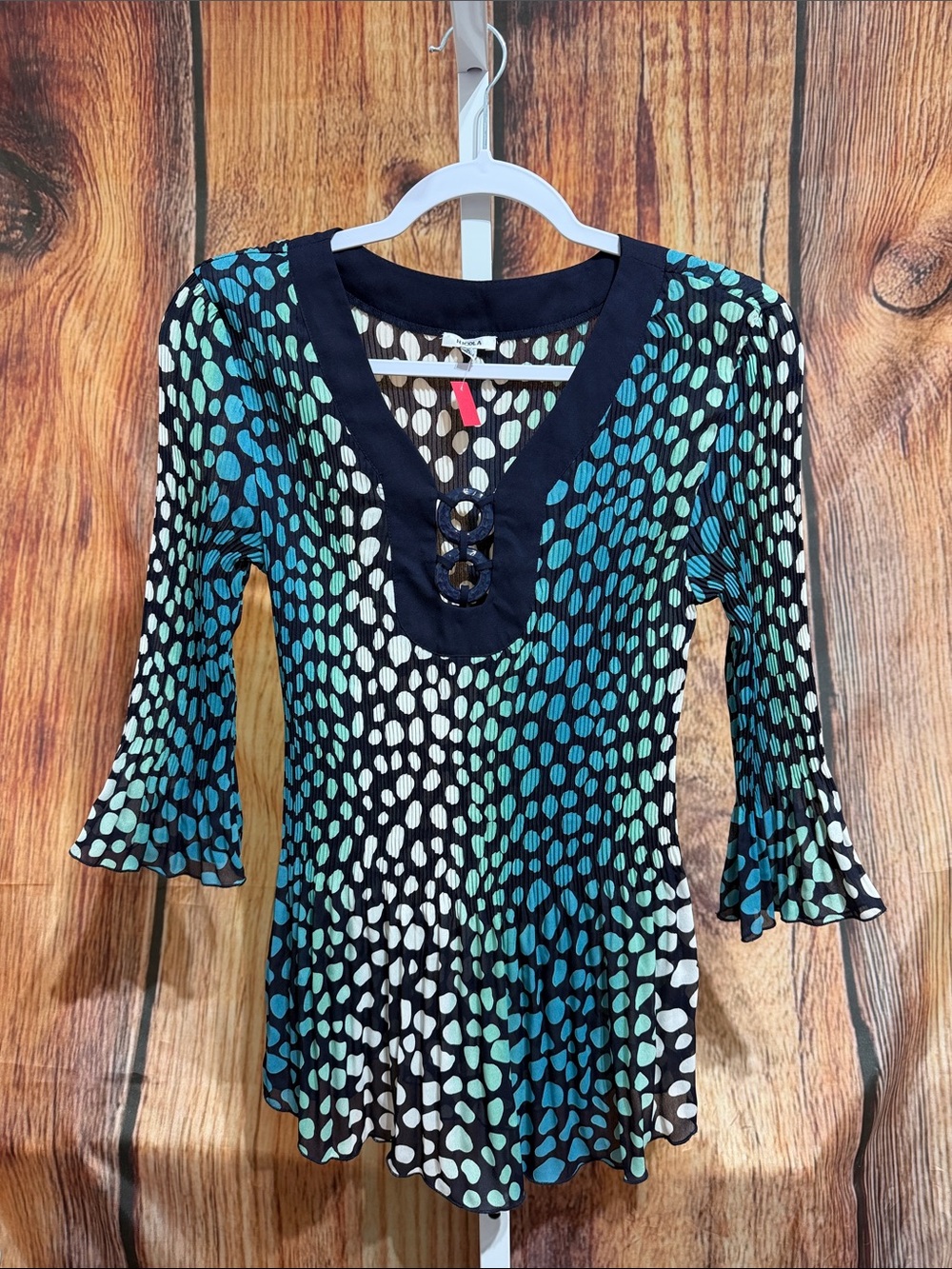 🚨(4/$10) Nicola Pleat Blouse Size S